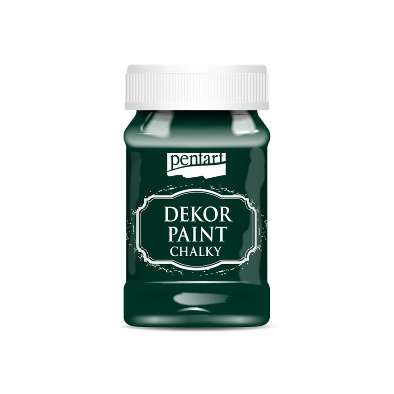 Dekor Paint Soft 100 ml, jedľovo zelená
