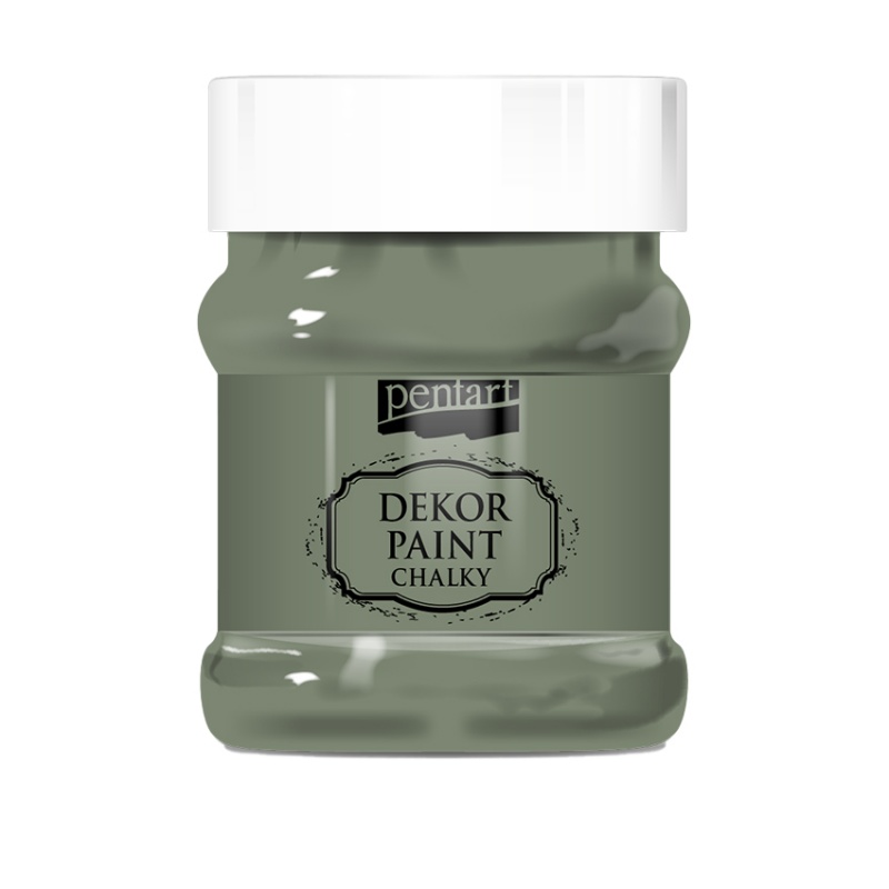 Dekor Paint Soft 230 ml, khaki zelená