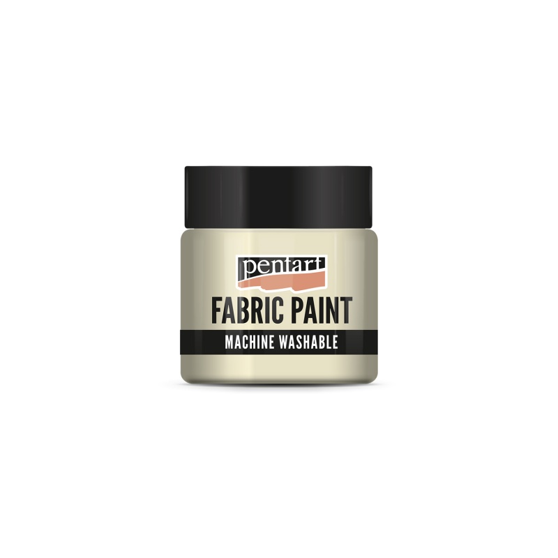 Farba na textil, 50 ml, krycia béžová