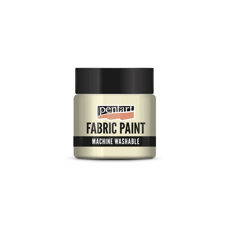 Farba na textil, 50 ml, krycia vanilka