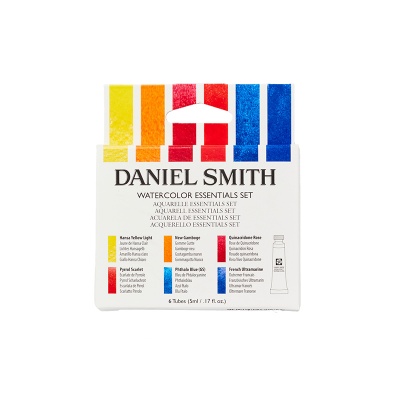 Daniel Smith, sada akvarelových farieb 6 x 5 ml, ESSENTIALS