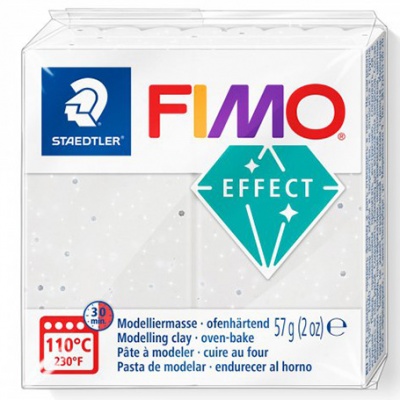 FIMO Effect Stone, 57 g, 003 biely granit